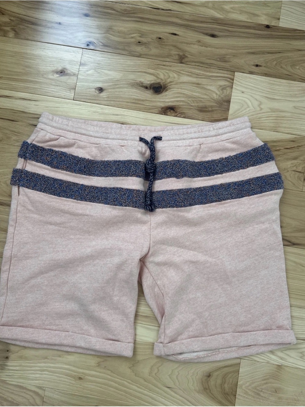 KITH BWGH Ronnie Fieg Salmon Toe Pink Cotton Men’s Shorts Size XL